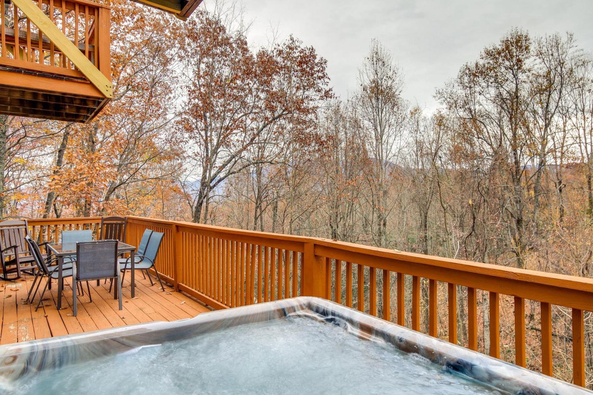Vila Pet-Friendly Gatlinburg Retreat With Hot Tub! Exteriér fotografie